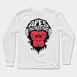 dawn of the apes Long Sleeve T-Shirt